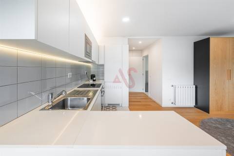 Apartamento T0 (Estúdio) em Guimarães – Moderno, Funcional e com Garagem
