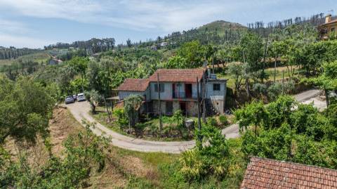 Moradia T2 para Restauro com Terrenos Adjacentes com Cerca de 5.000 m²