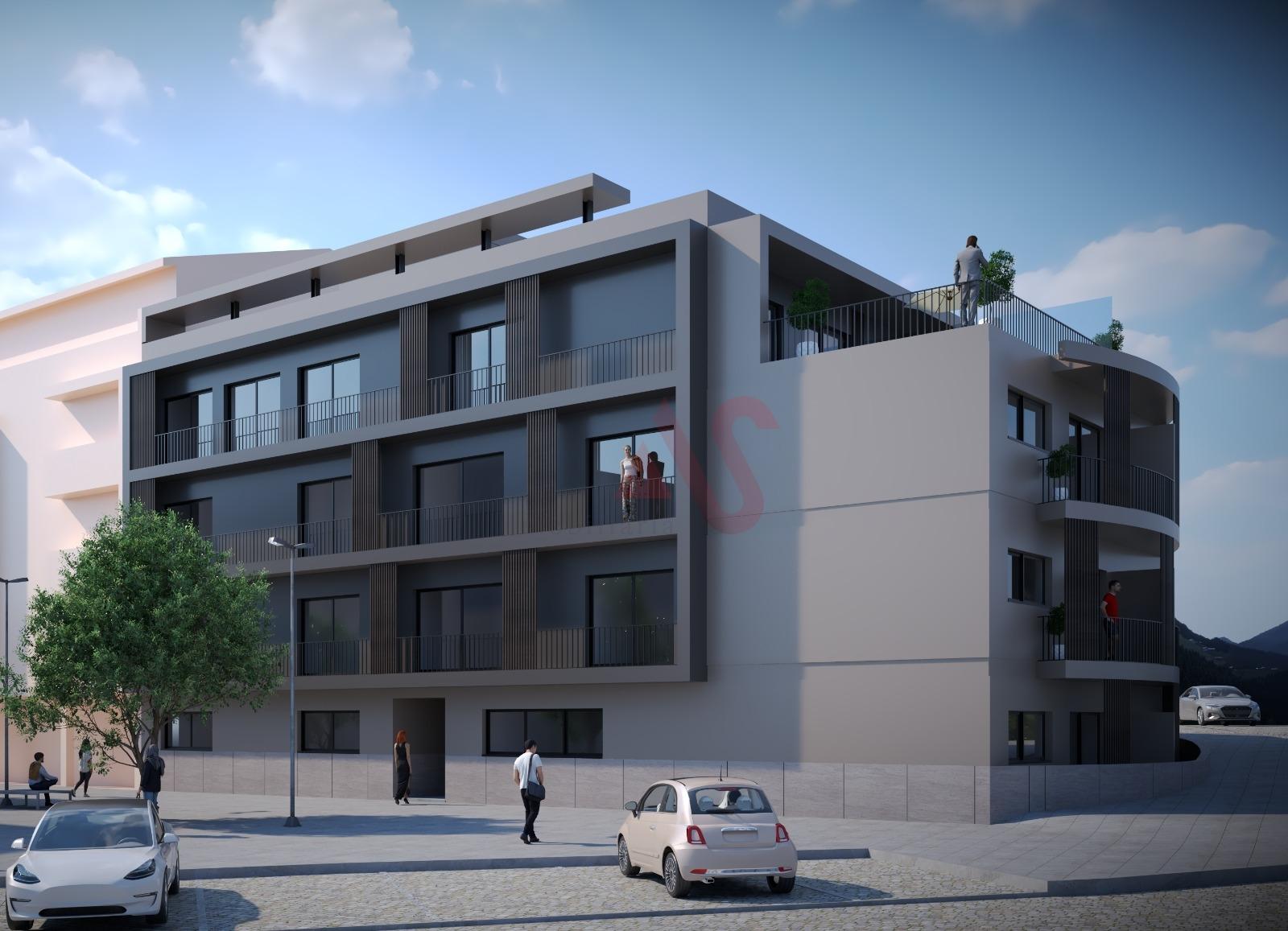 Apartamento T3 em construção no Edifício Louzada no centro da vila de Lousada