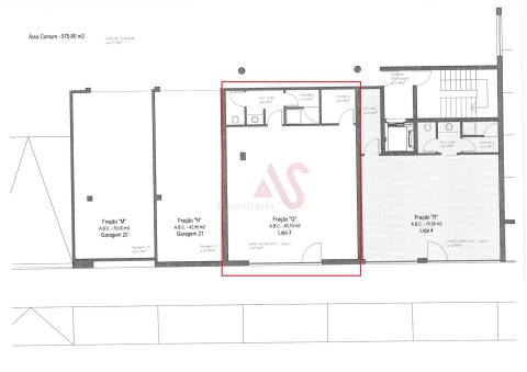Loja com 83,10 m2 em Pedome, Vila Nova de Famalicão