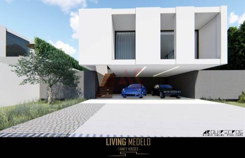 Lote de terreno com projeto aprovado em Medelo, Fafe