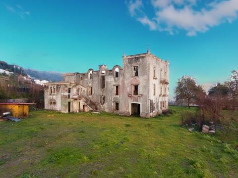 Palacete da 2.ª década do séc. XX, inserido em terreno de 10707 m2, c/ PIP APROVADO em Paredes