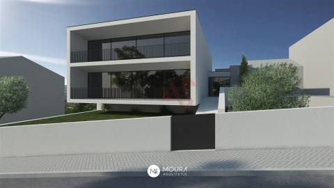 Terreno para construção com 1230 m2 em Candoso S. Tiago, Guimarães