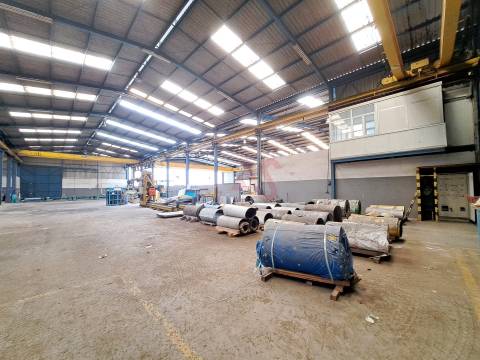 Armazém industrial com 5783 m2 em Vale de Cambra