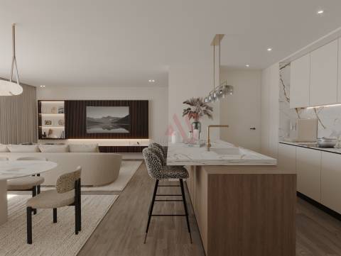 Apartamento T4 recuado de luxo no Edifício Portas da Villa, Santa Eulália, Vizela