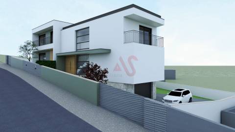 Moradia geminada T3 nova no Centro de Fafe