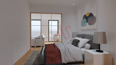 Apartamento T0+2 DUPLEX novo em Paranhos, Porto