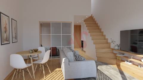 Apartamento T0+2 DUPLEX novo em Paranhos, Porto