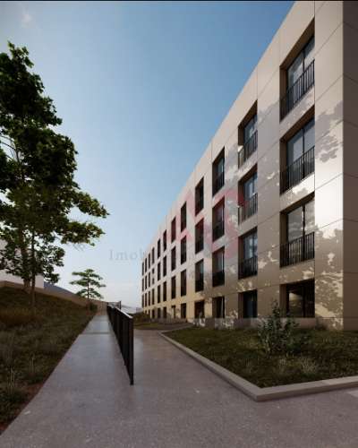 Apartamento T2 de luxo no condomínio fechado Thaís Living - Guimarães