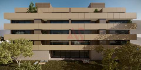 Apartamento T2 de luxo no condomínio fechado Thaís Living - Guimarães