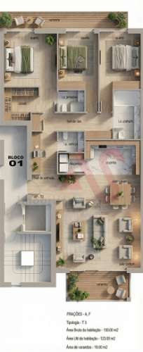 Apartamentos T3 novos desde 335.000€ em Infias, Vizela