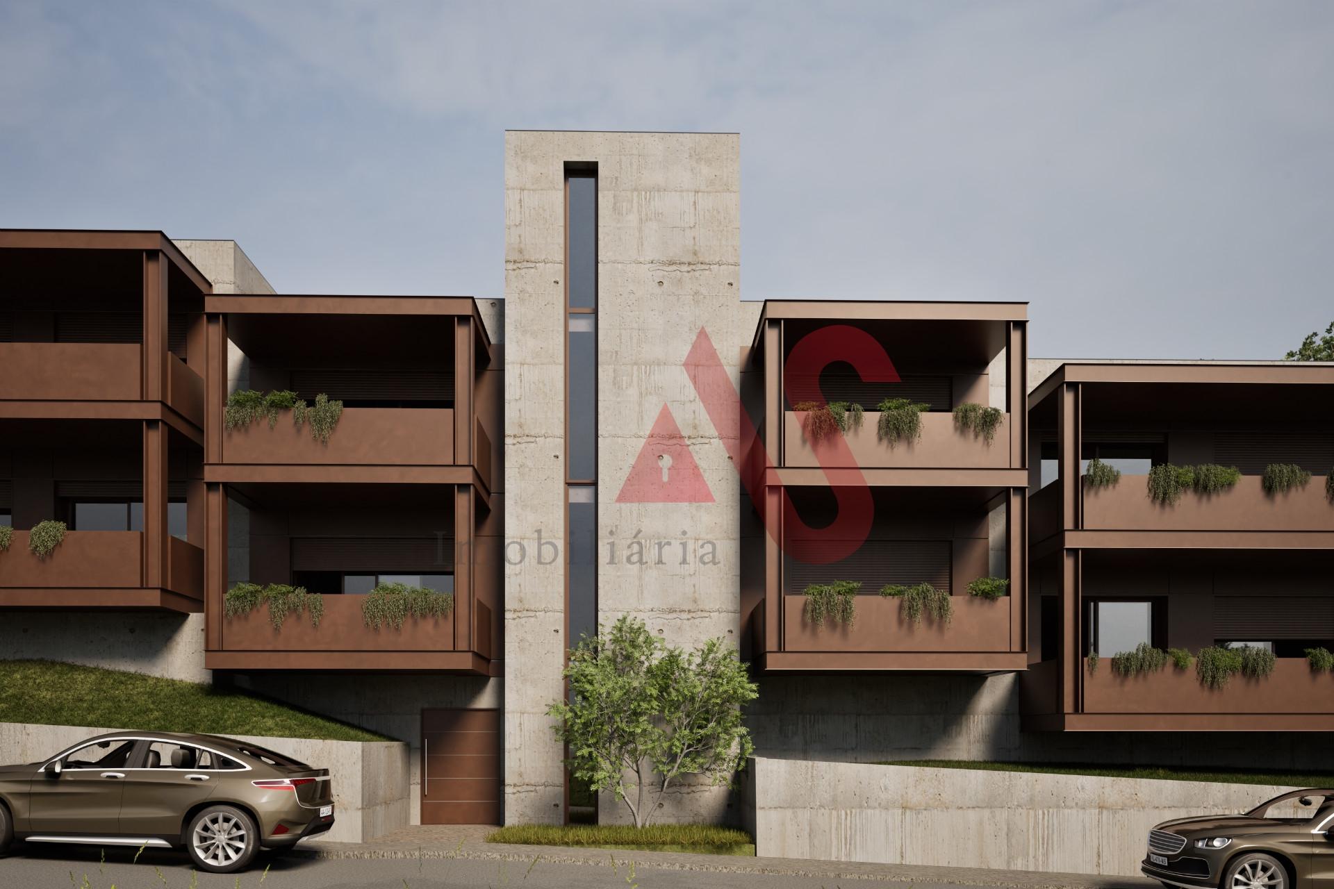 Apartamentos T2 novos com duas frentes desde 250.000€ em Infias, Vizela