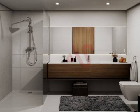 Apartamentos T2 novos com duas frentes desde 250.000€ em Infias, Vizela