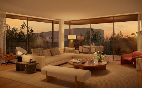 Apartamento T4, empreendimento FOLIAGE, edifício BROWN, na Foz do Porto, Porto