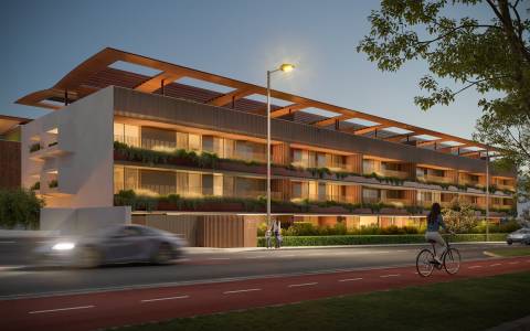 Apartamento T3, no empreendimento RAIZ, edifício JARDIM, na Av. da Boavista, Porto