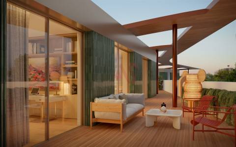 Apartamento T3+1 Duplex, no empreendimento RAIZ, edifício PARQUE, na Av. da Boavista, Porto