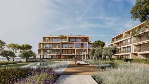 Apartamentos T2, desde 975.000€, no empreendimento LUMARE, edifício WAVE - Quarteira, ALGARVE
