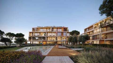 Apartamentos T2, desde 975.000€, no empreendimento LUMARE, edifício WAVE - Quarteira, ALGARVE