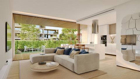 Apartamentos T2, desde 975.000€, no empreendimento LUMARE, edifício WAVE - Quarteira, ALGARVE