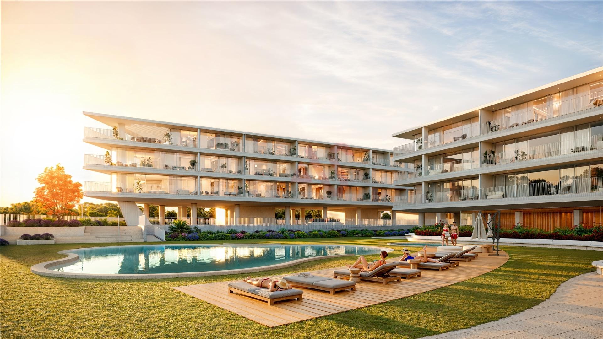 Apartamento T1, desde 605.000€, no empreendimento SERENITY, edifício GOLDEN. - ALGARVE