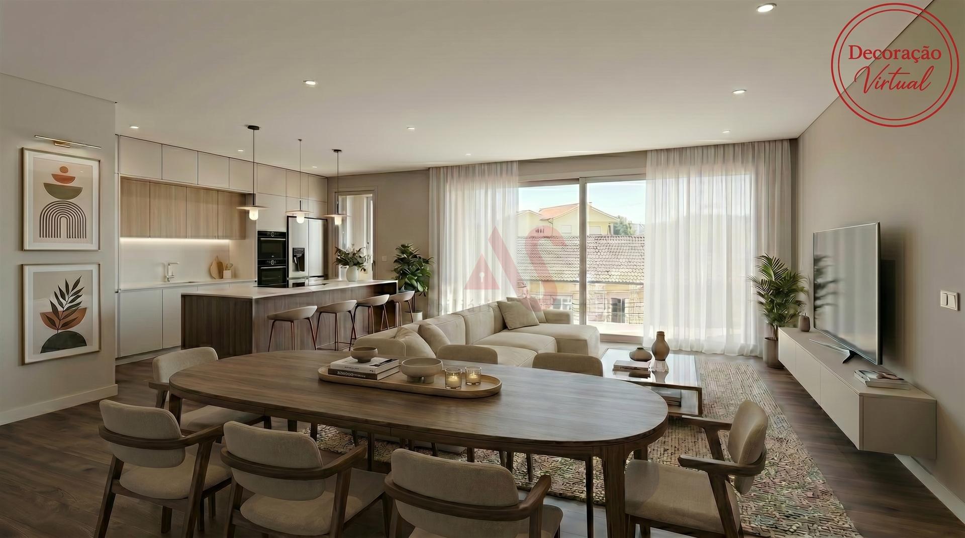 Apartamento T3 | 2.º Andar | 126,30 m² | Vizela – Santo Adrião