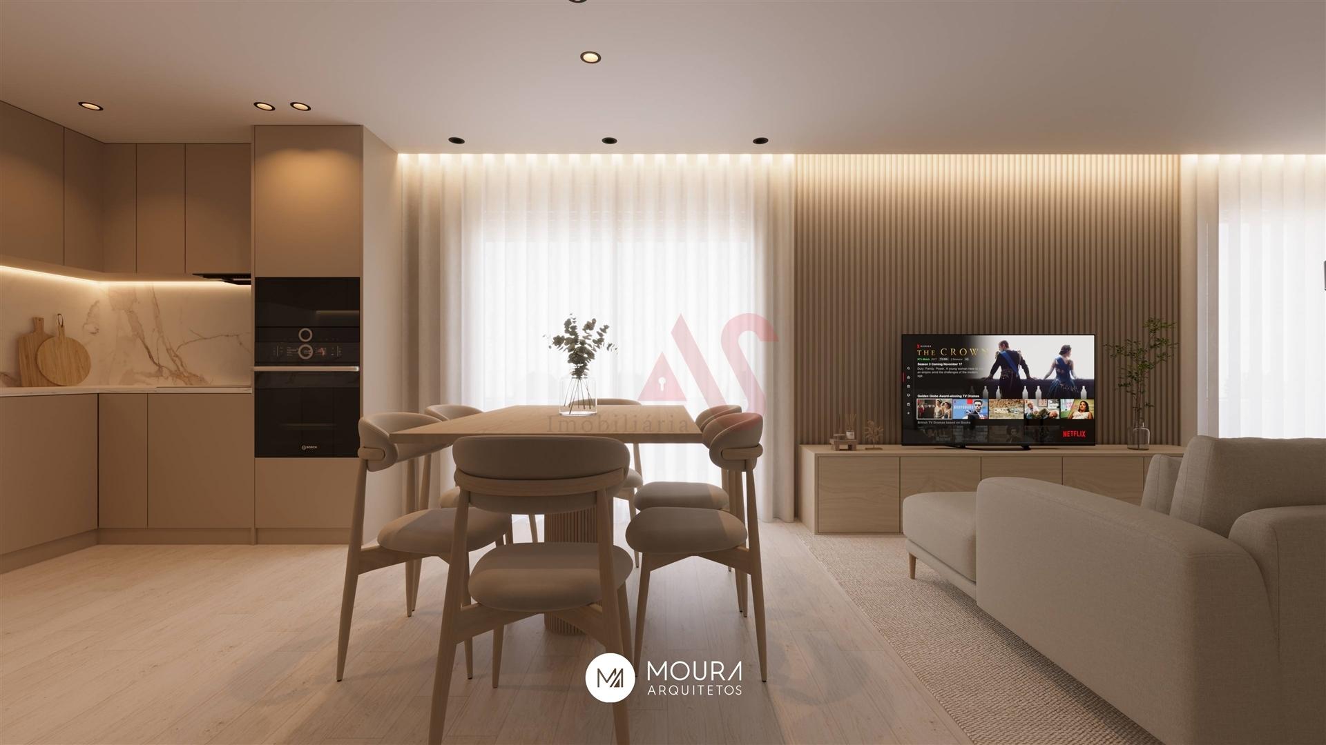 Apartamento T2 RECUADO | 3 min. centro de Vizela | Varandas | Lugar de Garagem | Cozinha equipada