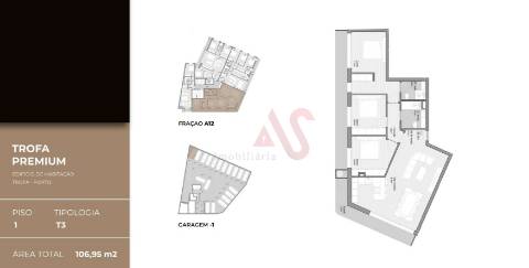 Apartamentos T3 novos desde 350.000€ no Trofa Premium