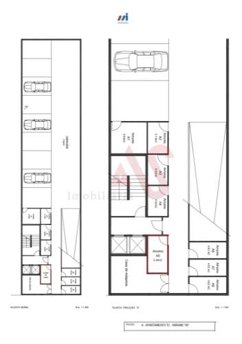 Apartamento T2 com Terraço – 333,70 m² + Arrumo 5,40 m² em Matosinhos