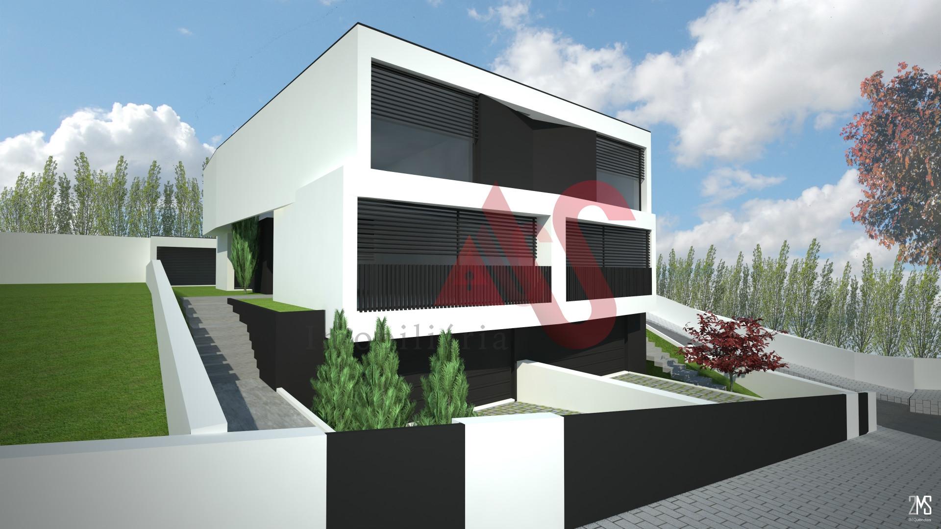 Terreno com Projeto Aprovado para a Construção de Duas Moradias – Moreira de Cónegos, Guimarães