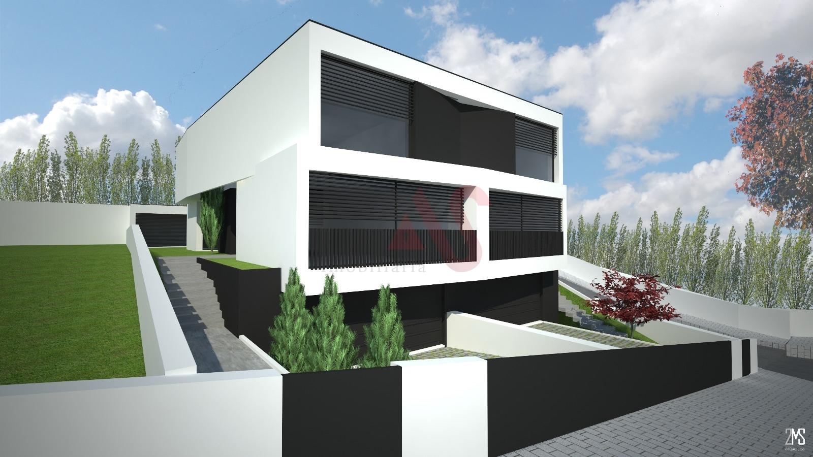 Terreno com Projeto Aprovado para a Construção de Duas Moradias – Moreira de Cónegos, Guimarães