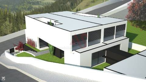 Terreno com Projeto Aprovado para a Construção de Duas Moradias – Moreira de Cónegos, Guimarães