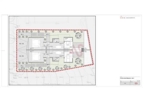 Terreno com Projeto Aprovado para a Construção de Duas Moradias – Moreira de Cónegos, Guimarães