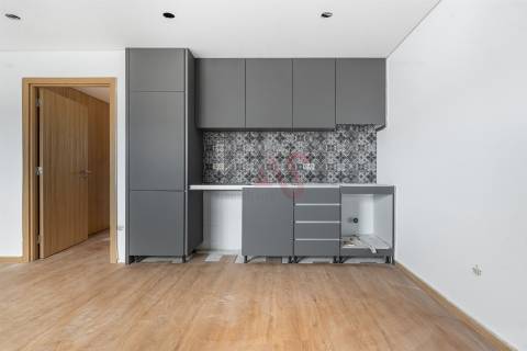 Apartamento T1 NOVO com TERRAÇO, 1 quarto, roupeiro embutido, Infias, Vizela
