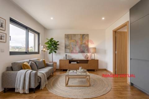 Apartamento T1 NOVO com TERRAÇO, 1 quarto, roupeiro embutido, Infias, Vizela