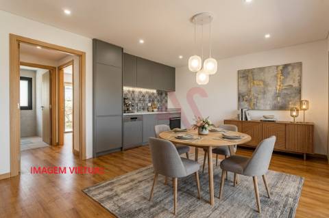 Apartamento T1 NOVO com TERRAÇO, 1 quarto, roupeiro embutido, Infias, Vizela