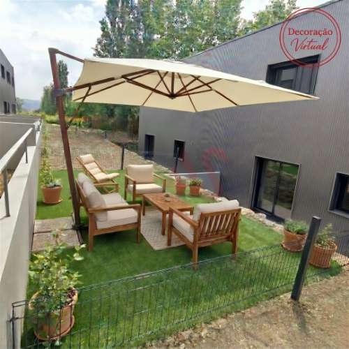 Apartamento T1 NOVO com TERRAÇO, 1 quarto, roupeiro embutido, Infias, Vizela