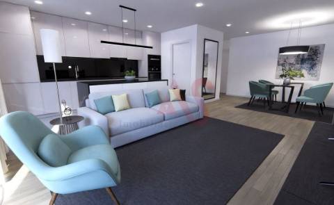 Apartamento T2 novo com terraço no centro de Vizela