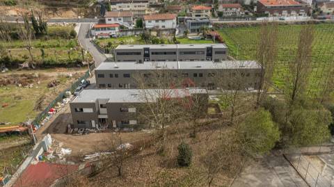 Apartamento T1 NOVO com TERRAÇO, 1 quarto, roupeiro embutido, Infias, Vizela