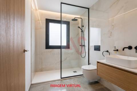 Apartamento T1 NOVO com TERRAÇO, 1 quarto, roupeiro embutido, Infias, Vizela