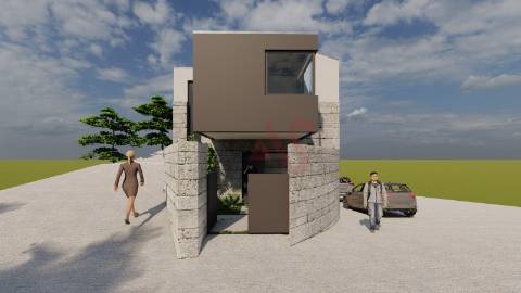 Moradia para Restauro com Projeto Aprovado – Pinheiro, Vieira do Minho