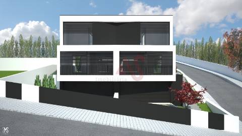 Moradia Geminada T3 Nova em Moreira de Cónegos, Guimarães