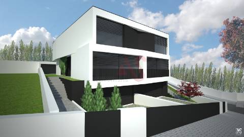 Moradia Geminada T3 Nova em Moreira de Cónegos, Guimarães