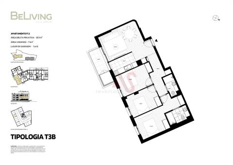 Empreendimento BeLiving Vila Jardim - Apartamentos T3 novos desde 250.000€