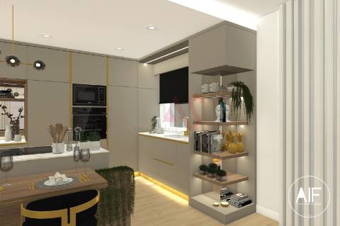 Apartamento T3 convertido em T4 Remodelado em Vila das Aves, Santo Tirso