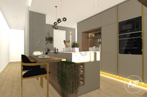 Apartamento T3 convertido em T4 Remodelado em Vila das Aves, Santo Tirso