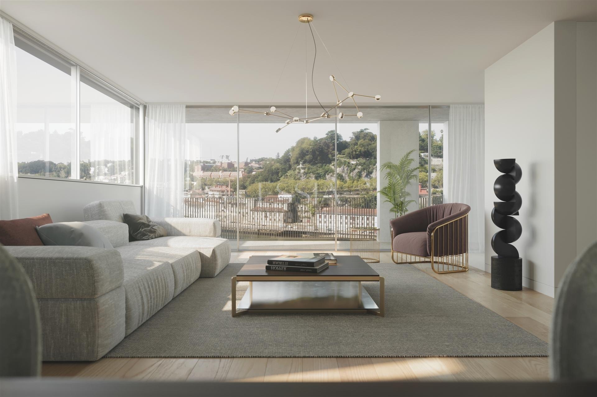 Apartamento T2 Duplex com Terraço com 65.55 m2 vistas Rio Douro