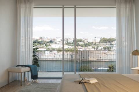 Apartamento T2 Duplex com Terraço com 65.55 m2 vistas Rio Douro