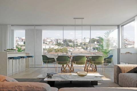 Apartamento T2 Duplex com Terraço com 65.55 m2 vistas Rio Douro