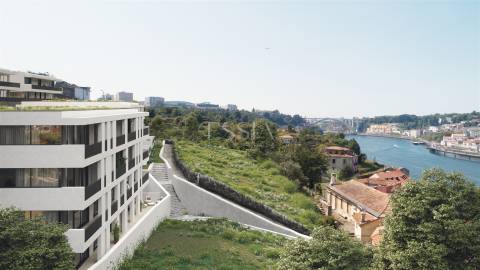 Apartamento T2 Duplex com Terraço com 65.55 m2 vistas Rio Douro