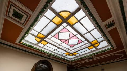 Prédio no Centro Histórico do Porto inserido nos Caminhos do Romântico